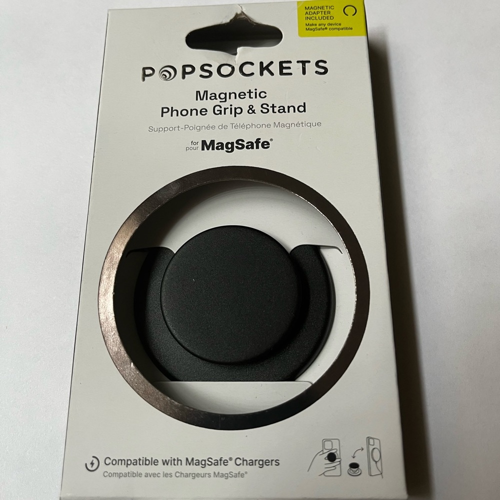 PopSocket Magnetic Phone Grip & Stand Black